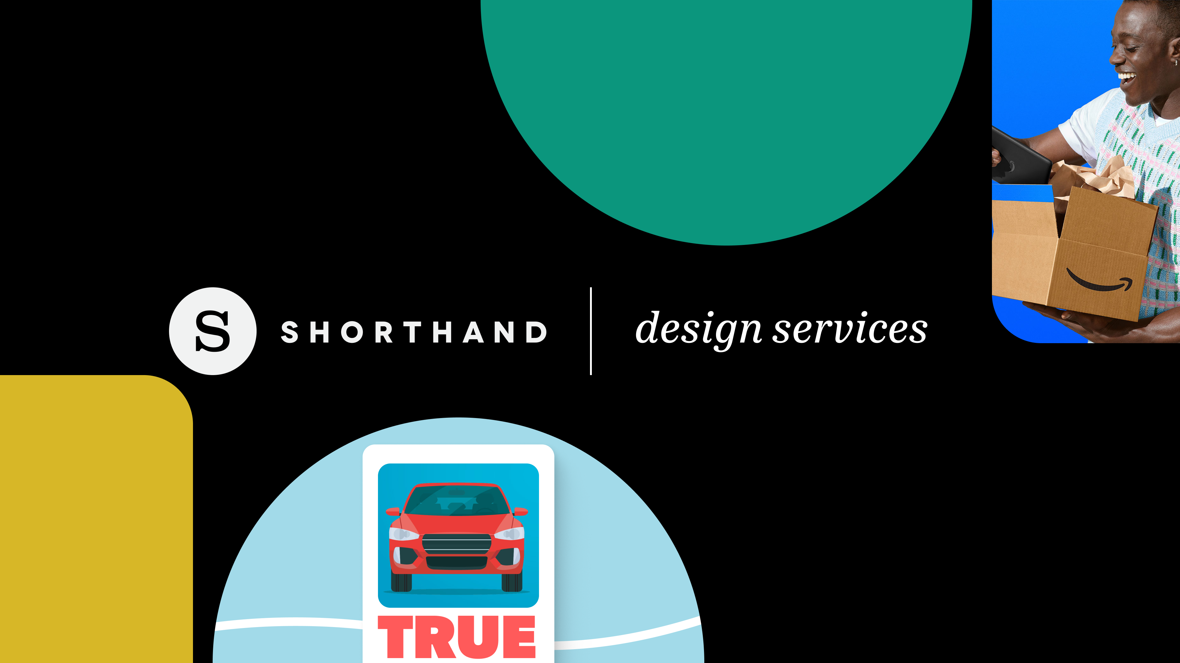 A logo of Shorthand design services